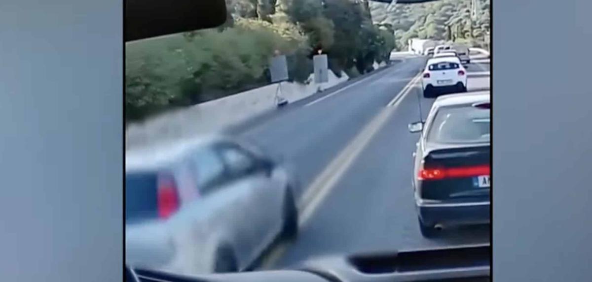 Οδηγός στην Κρήτη προσπέρασε 8 αυτοκίνητα στο αντίθετο ρεύμα – Το βίντεο που εξοργίζει 2 stigmiotypo othonis 2026 05 31 01.11.22