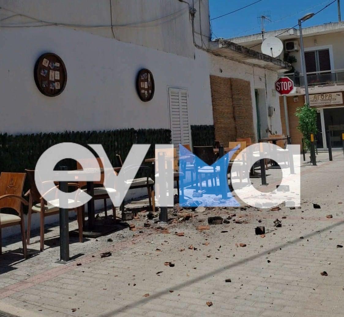 Σεισμοί στην Εύβοια: Διακόπηκε από τα Ρίχτερ βάπτιση, έπαθε ζημιές η εκκλησία – Κατέρρευσε εγκαταλελειμμένο κτίριο 8 6