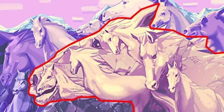 Πόσα άλογα βλέπετε; Η απάντησή σας δείχνει πολλά για την προσωπικότητά σας 2 image f985
