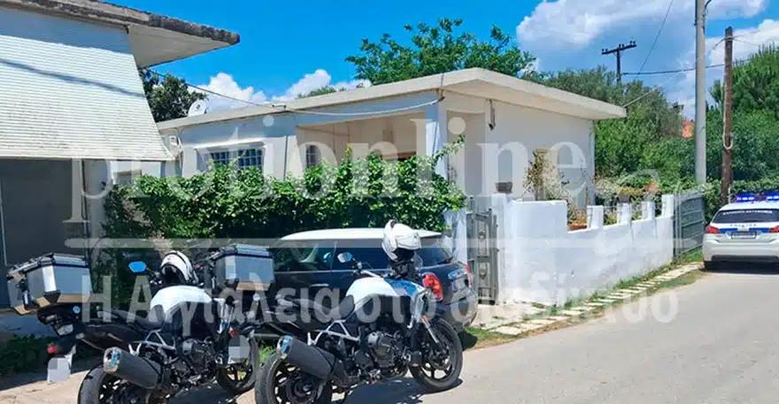 Αίγιο: Μητέρα και γιος βρέθηκαν νεκροί μέσα σε λίμνη αίματος 1 egklima aigio maketa