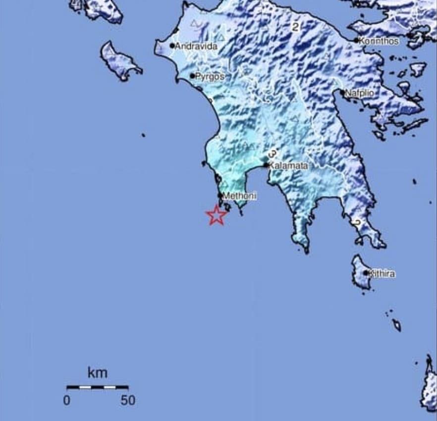 Ισχυρός σεισμός ανοιχτά της Πελοποννήσου το βράδυ της Κυριακής 3 stigmiotypo othonis 2026 06 14 23.33.32