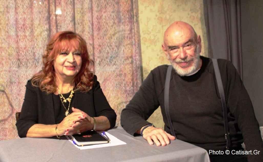 Πέθανε ο ηθοποιός Σωτήρης Τσόγκας, σύζυγος της Μαίρης Ραζή 3 interview razh tsogas 1