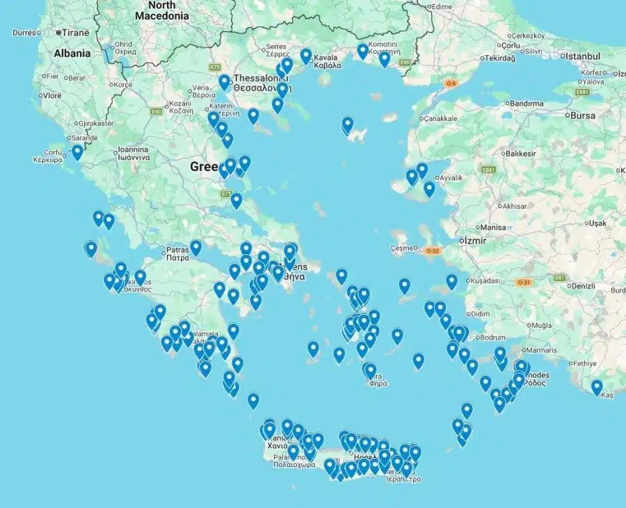 Χάρτης με τις παραλίες που έχει εμφανιστεί - Πώς θα δώσουμε τις πρώτες βοήθειες 1