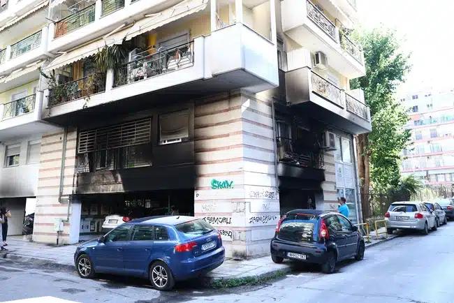 Μπαράζ επιθέσεων σε σπίτια στελεχών της Νέας Δημοκρατίας – Αναλαμβάνει η Αντιτρομοκρατική 2 thessaloniki gazakia 1.jpg