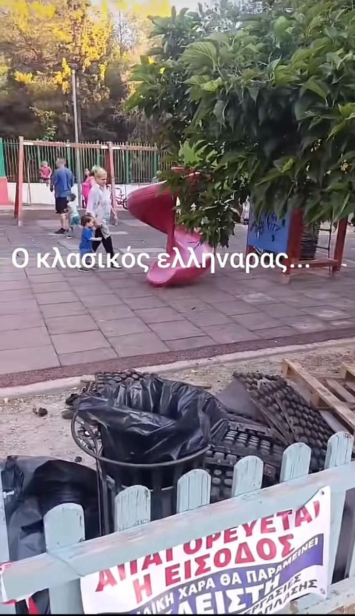 Η παραβιασμένη παιδική χαρά (TikTok)
