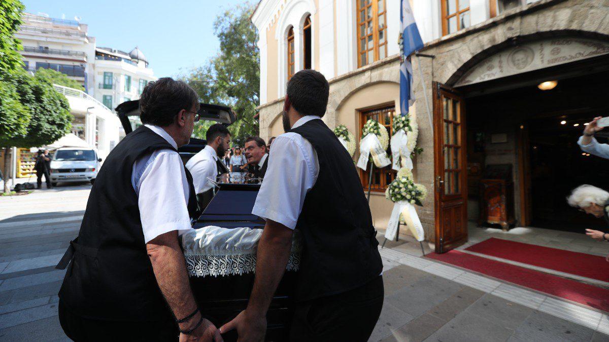 Κηδεία Βάγιας Νέστορα (EUROKINISSI)