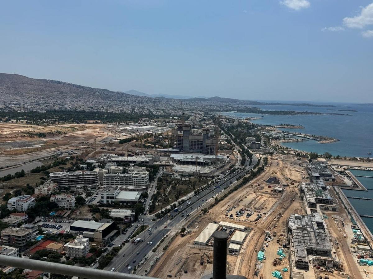 Η μοναδική θέα από τον 40ό όροφο του Πύργου Κατοικιών στο Ελληνικό - Έτσι φαίνεται η Αθήνα 3 elliniko pyrgos 13