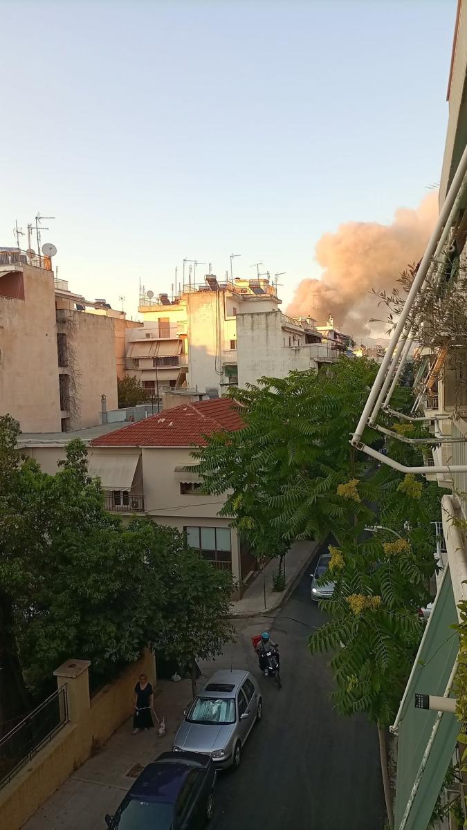 Πάρκο Γουδή: Μεγάλη φωτιά στο παλιό κτίριο του θεάτρου Μπάντμιντον και μήνυμα του 112 4 744858394 2470906436666051 923724716237822143 n