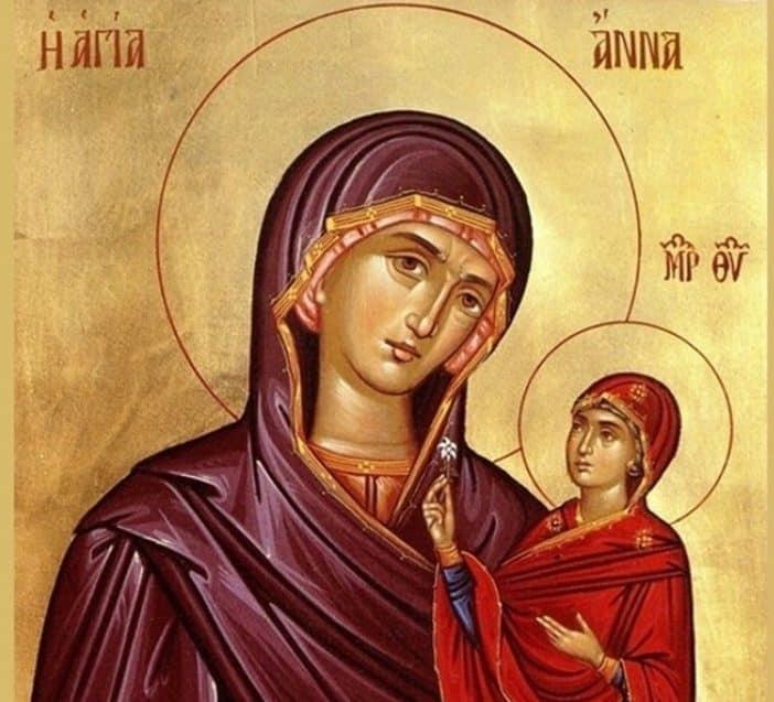 Αγία Άννα: Η σημασία του ονόματος και ο ύμνος για τη σύλληψη της Θεοτόκου 2 agia anna 1000x1000 e1721883186284