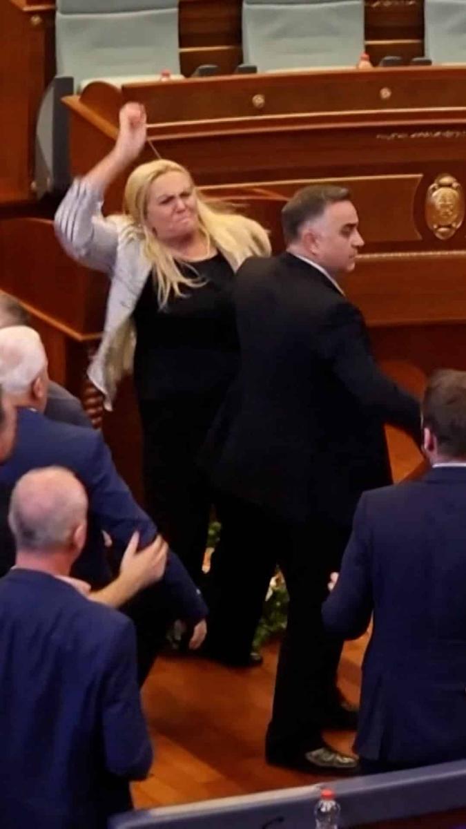 Χαμός στη Βουλή του Κοσόβου - Βουλευτής πέταξε αυγά στον υπηρεσιακό πρωθυπουργό 2 kosovo egg thumb vert 2 7ibeon