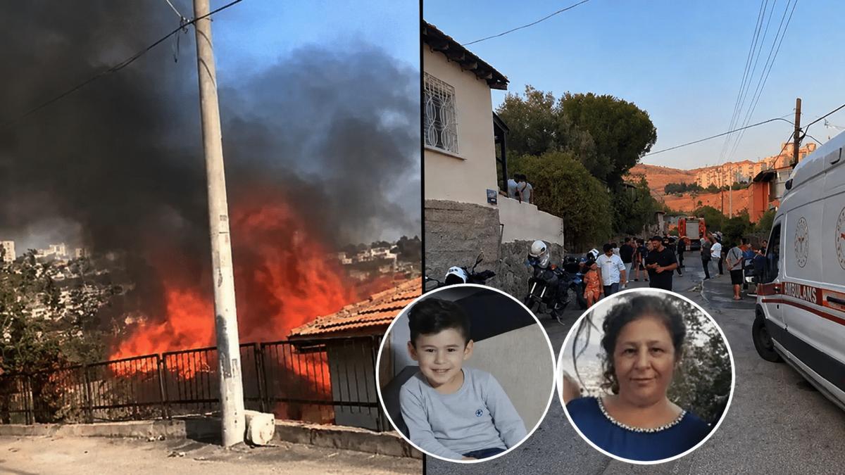 Τουρκία: Γιαγιά πέθανε αγκαλιά με τον 4χρονο εγγονό της στο σπίτι του που είχε πιάσει φωτιά - Έσωσε πρώτα το άλλο εγγονάκι της 1 anneanne ve torunu yanginda oldu