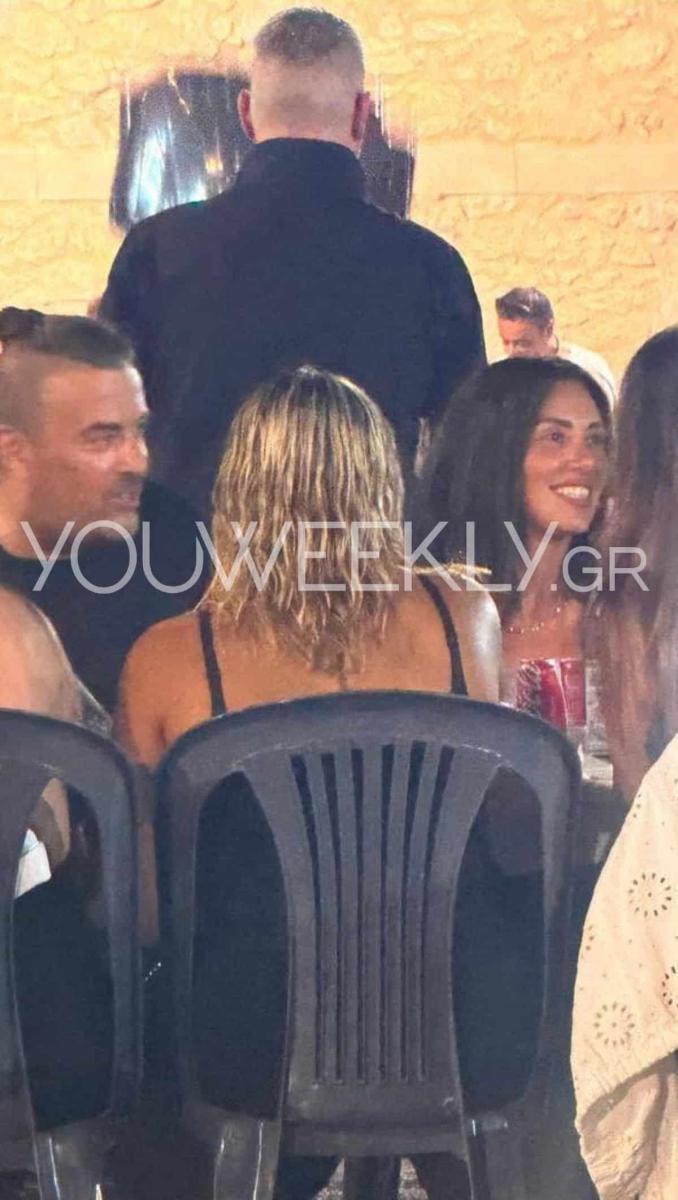 Τρελά ερωτευμένος ο Γιάννης Αϊβάζης: Σε Κρητικό πανηγύρι με την κούκλα σύντροφό του – Αποκλειστικές φωτογραφίες 4 sintrofos aivazi