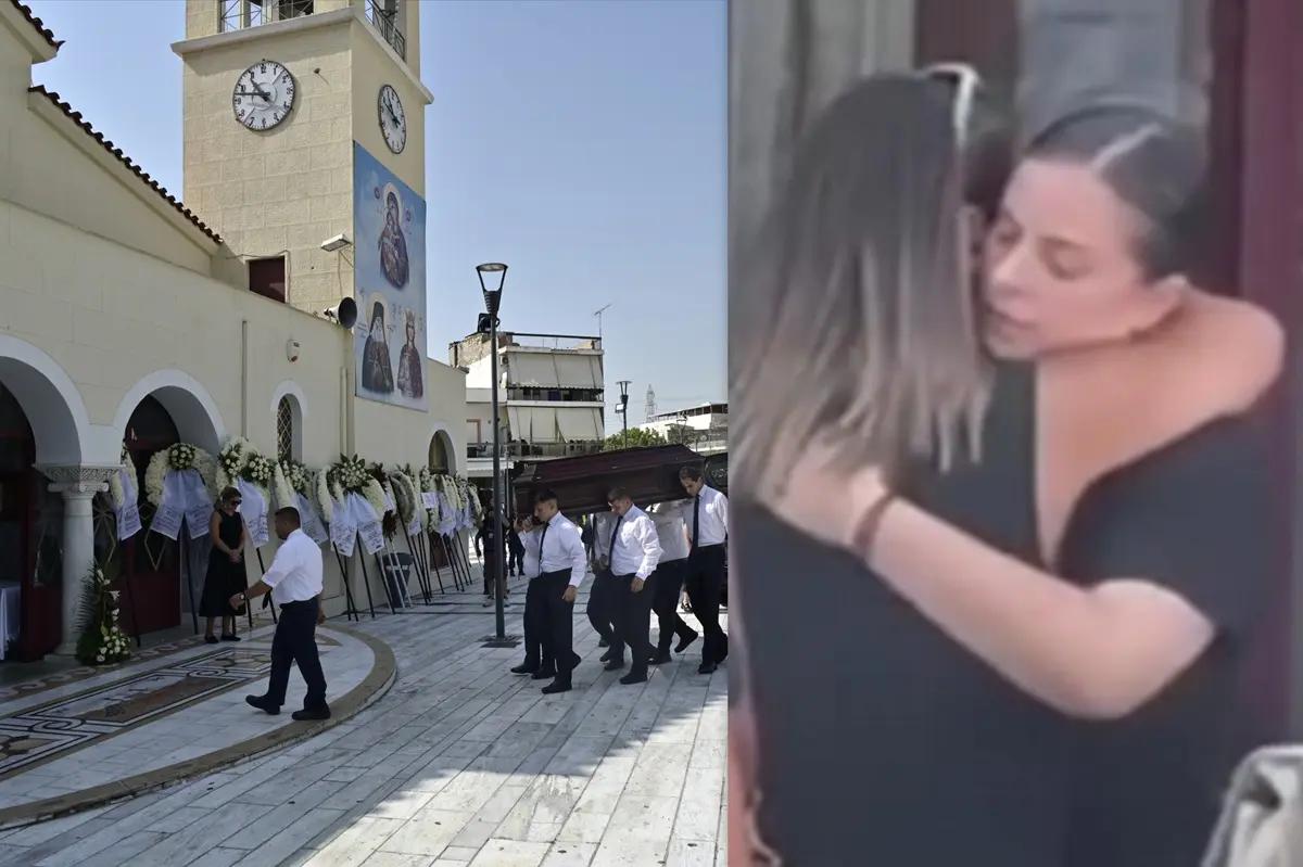 Δημήτρης Κόκοτας: Ο τελευταίος αποχαιρετισμός - Συντετριμμένη η σύζυγός του και η κόρη του 3 kideia kokota 2 1